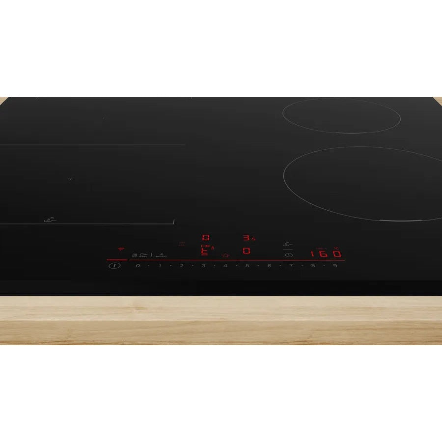 Placa de Indução Bosch PVS631HC1E | 4 Zonas, Preto, 59.2 cm