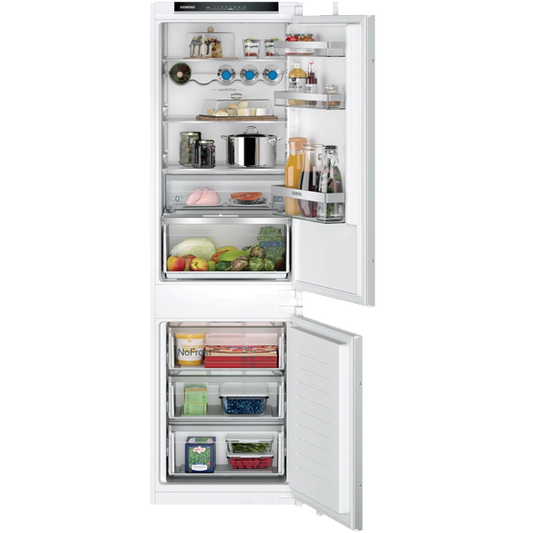Frigorífico Combinado Encastre SIEMENS KI86NVSE0 | 260L, 35dB, E