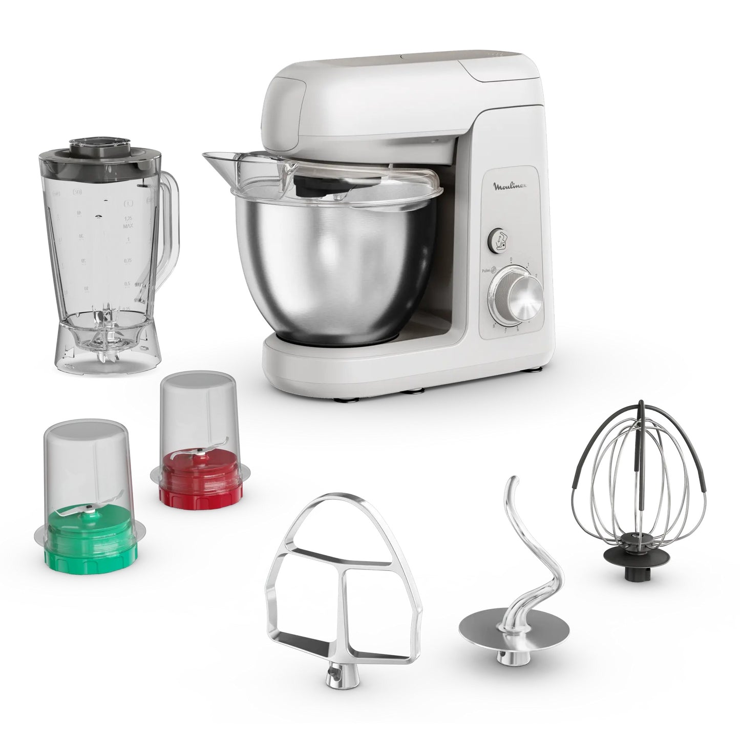 Robot de Cozinha Moulinex QA523B10 | 4.6L, 1100W, Planetário