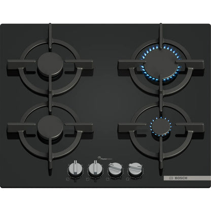 Placa a Gás Bosch PPP6A6I10 | 4 Queimadores, Vidro, FlameSelect