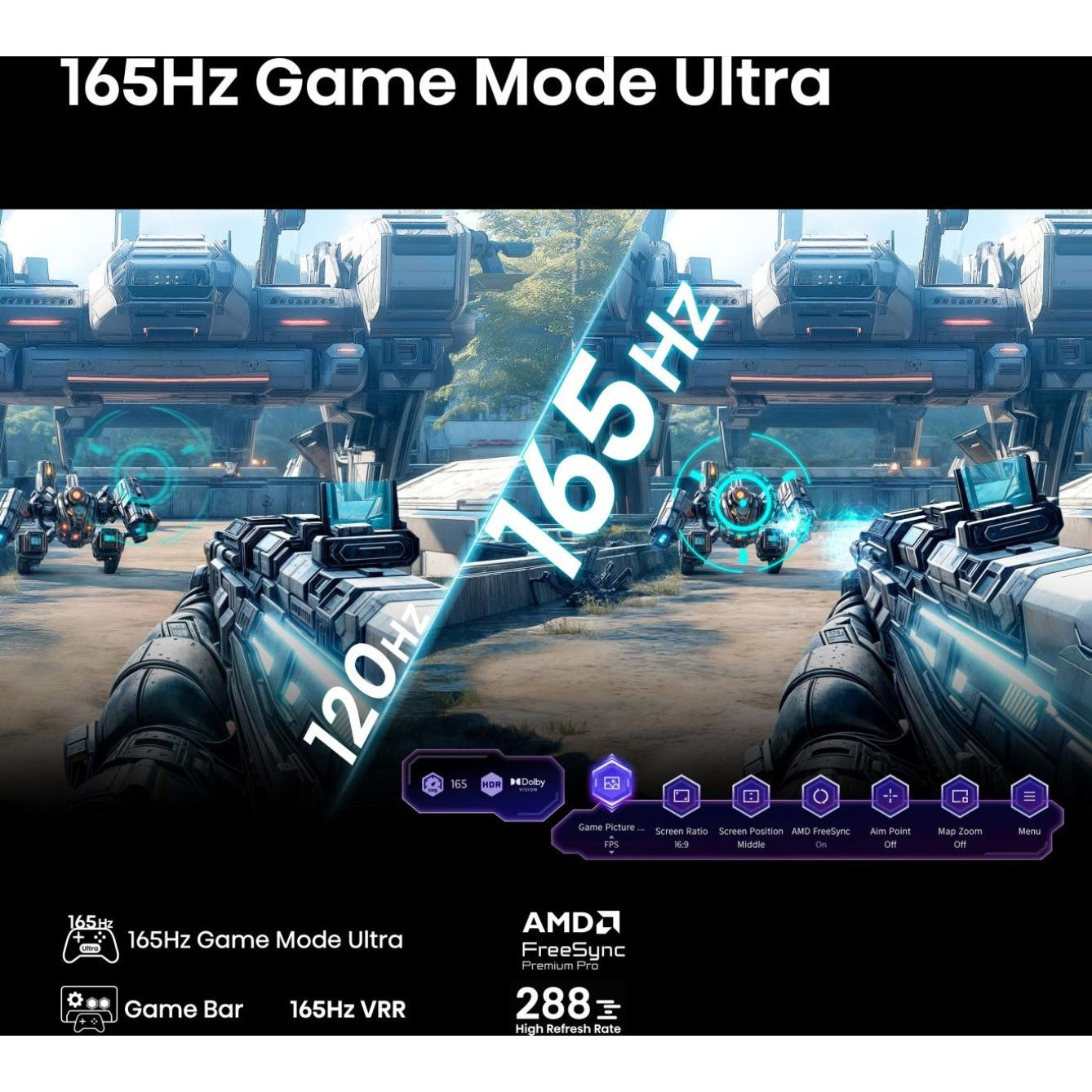 TV Hisense 85U7Q PRO | 85", Mini LED, 4K, VIDAA U9
