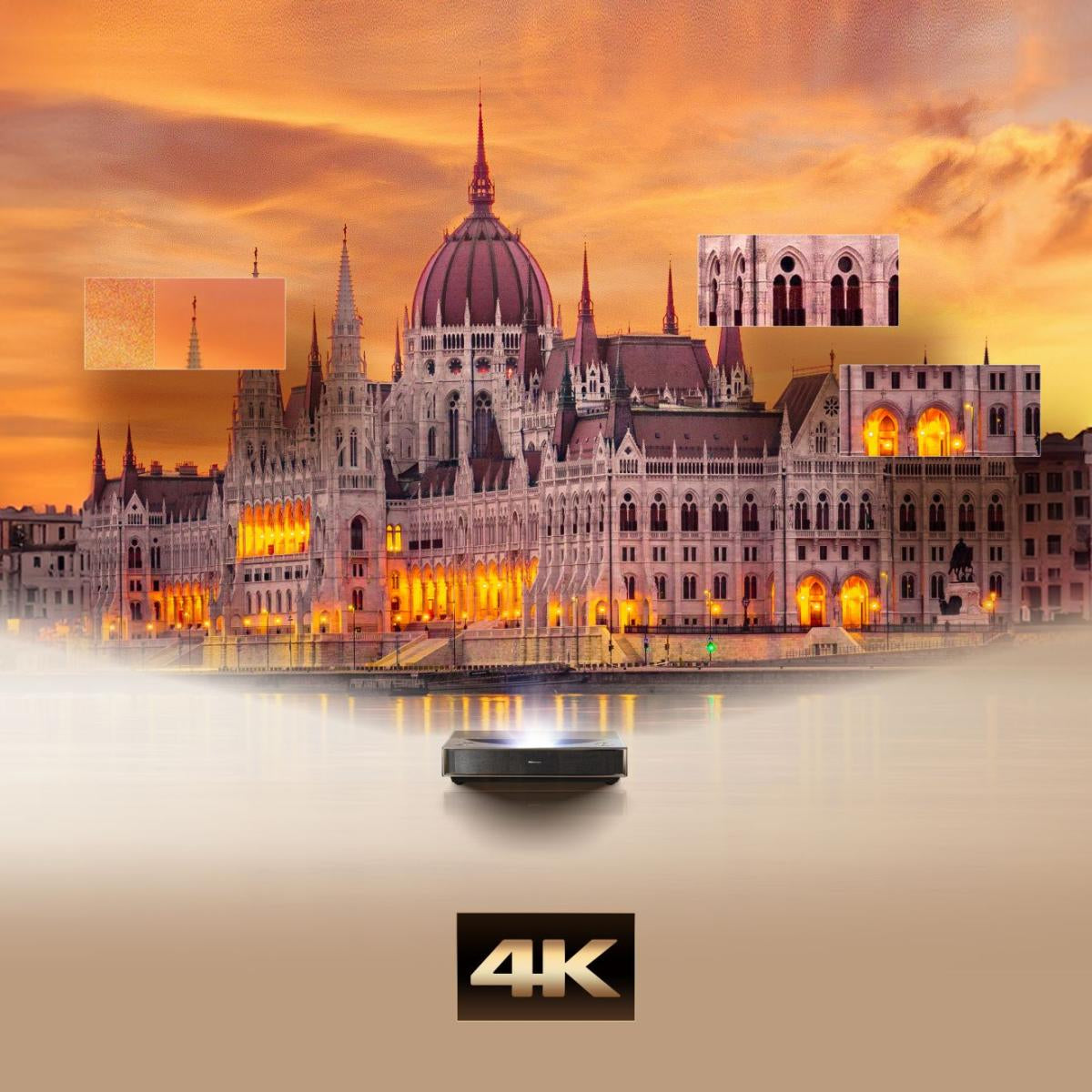 TV Hisense PT1 | 80-150", Laser, 4K, HDR10+