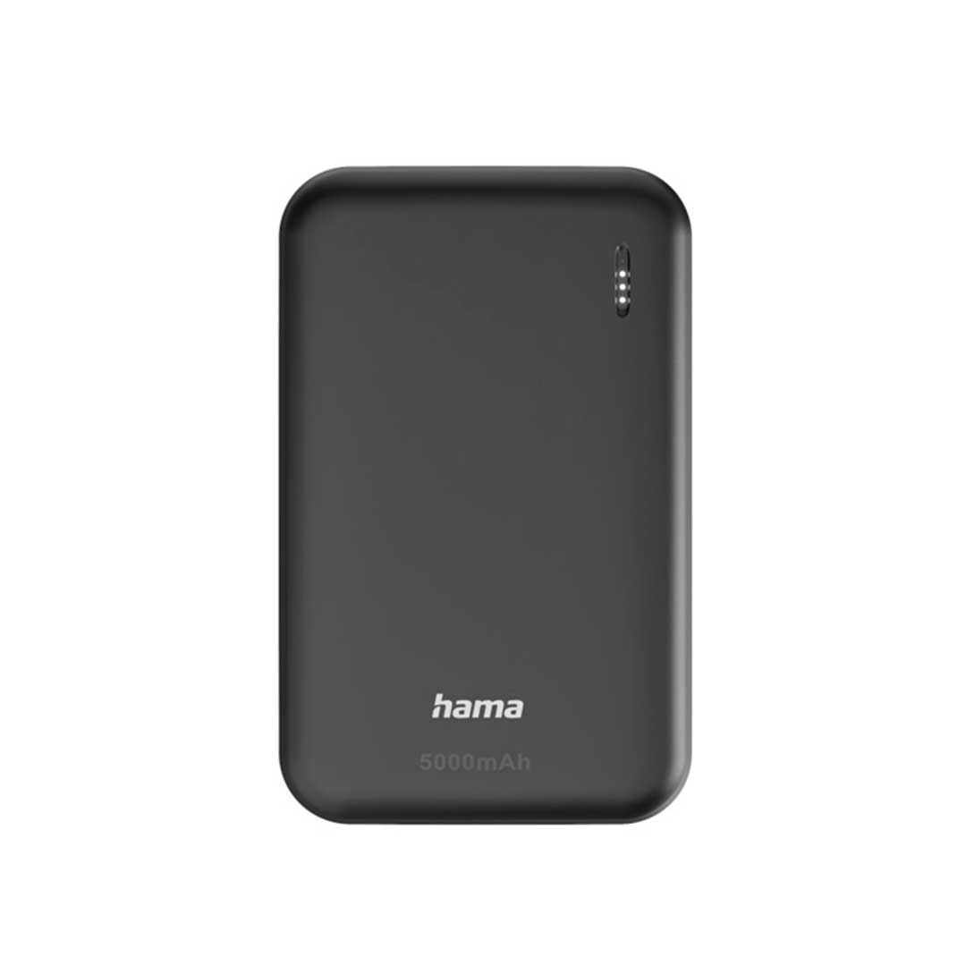 Powerbank Hama Pocket 5500mAh | USB-C, 2x USB-A, LED