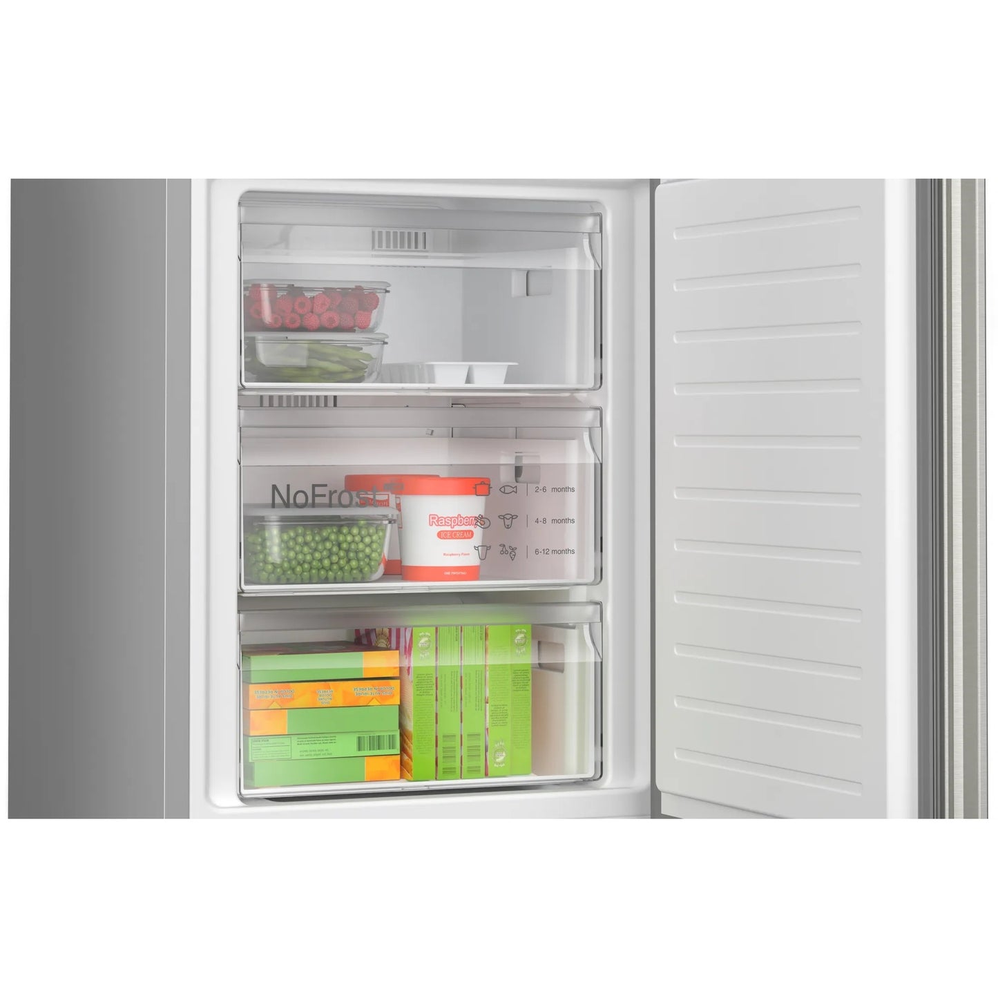 Frigorífico Combinado Bosch KGN362ICF | 321L, 35dB, Classe C