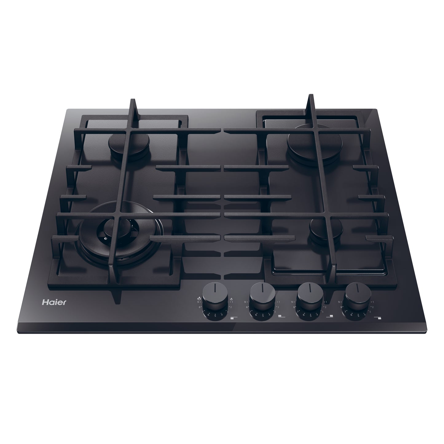 Placa a Gás Haier HAVG6BF4TBPB | 4 zonas, Grelhas Ferro Fundido