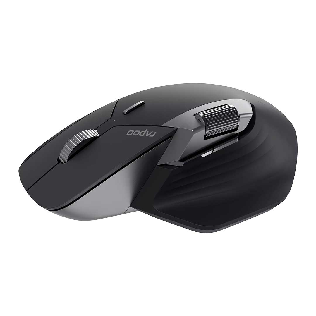 Rato Rapoo MT760LW | 4000 DPI, 10 botões, Carregamento sem fios