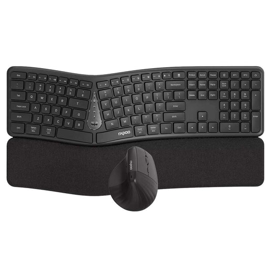 Kit Teclado e Rato Rapoo 8810ME | Bluetooth, 2.4GHz, Multi-dispositivo