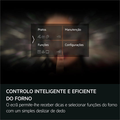 Forno Elétrico AEG TR7PB73FSB | Vapor, Pirolítico, 72L, A++