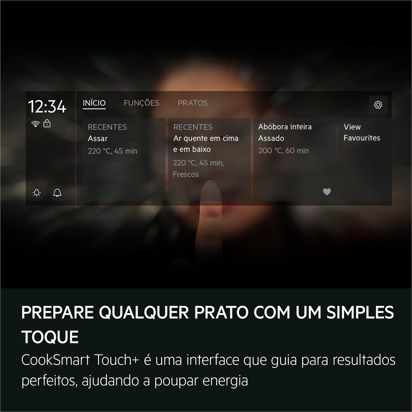 Forno Elétrico AEG TP9SB831AB | 70L, Vapor, Wi-Fi