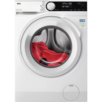 Máquina de Lavar Roupa AEG LFR7394N2B | 9 kg, 1400 rpm, Classe A