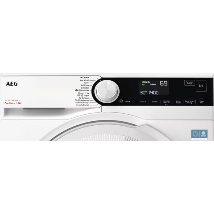 Máquina de Lavar Roupa AEG LFR7394N2B | 9 kg, 1400 rpm, Classe A