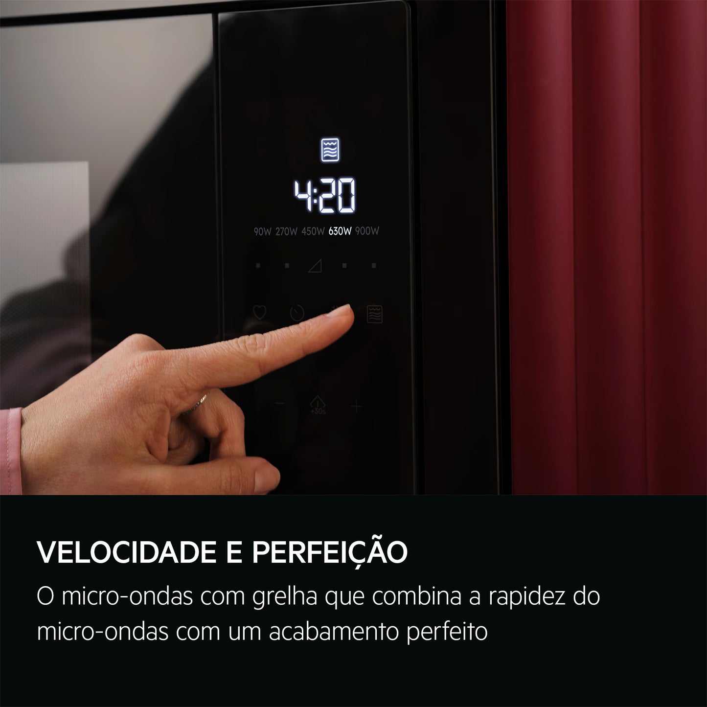 Micro-ondas Encastre AEG TS-5-GM-25-EB | 25L, 900W, Grill 1000W