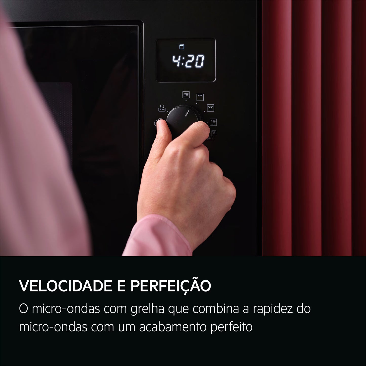 Micro-ondas Encastre AEG TB6GM171DB | 17L, 800W, Grill