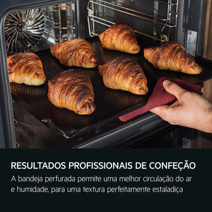 Forno Elétrico AEG TP9SB831AB | 70L, Vapor, Wi-Fi
