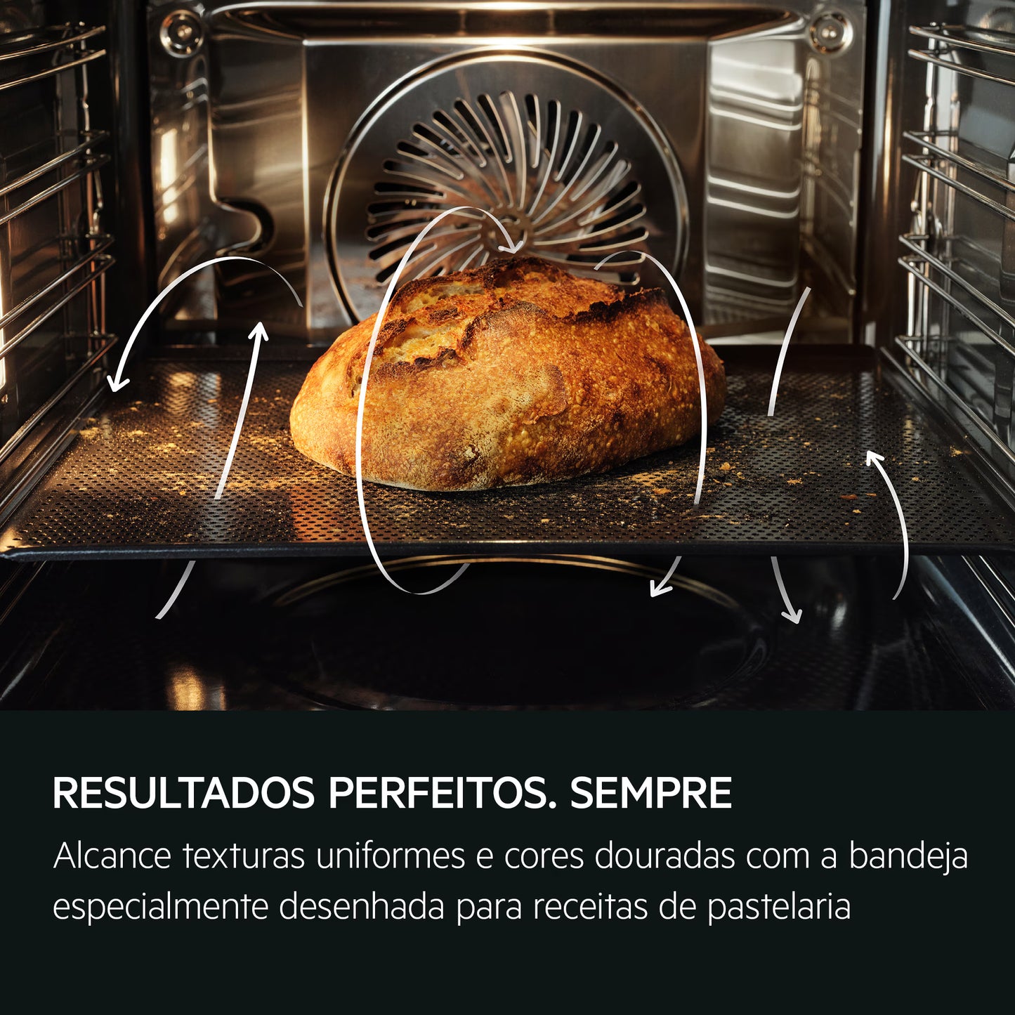Forno Elétrico AEG TP9SB831AB | 70L, Vapor, Wi-Fi