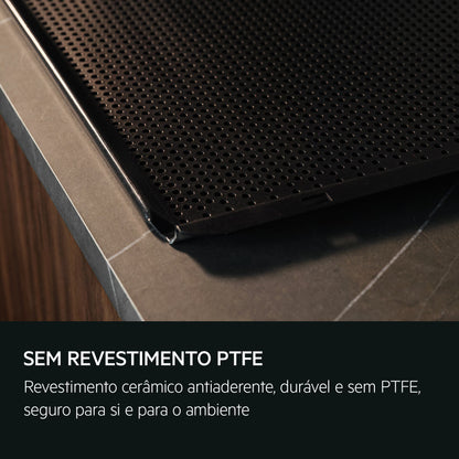 Forno Elétrico AEG TP9SB831AB | 70L, Vapor, Wi-Fi
