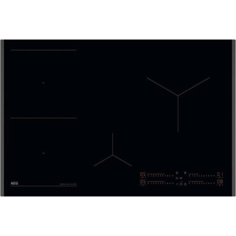 Placa de Indução AEG TI-84-ib-30-fb | 80cm, SenseBoil & Fry, 4 Zonas