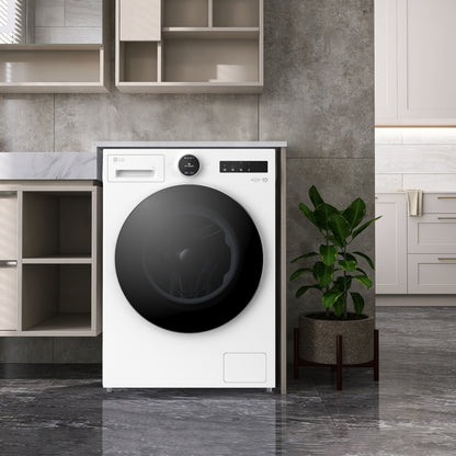 Máquina de Lavar Roupa LG F4x9009TWCE | 9kg, 1400 rpm, Steam+