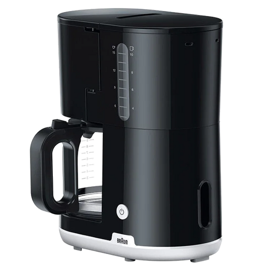 Máquina Café Filtro Braun KF 1100 BK | 10/15 chávenas, 1000W, Sistema OptiBrew, Auto-off