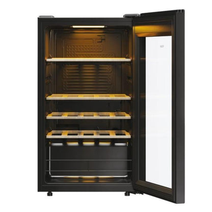 Garrafeira Haier HWS34GGH1 | 34 Garrafas, UV, Antivibração