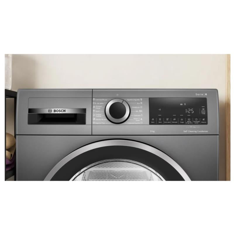 Secador de Roupa Bosch WQG245DRES | 9kg, Bomba de Calor, A+++