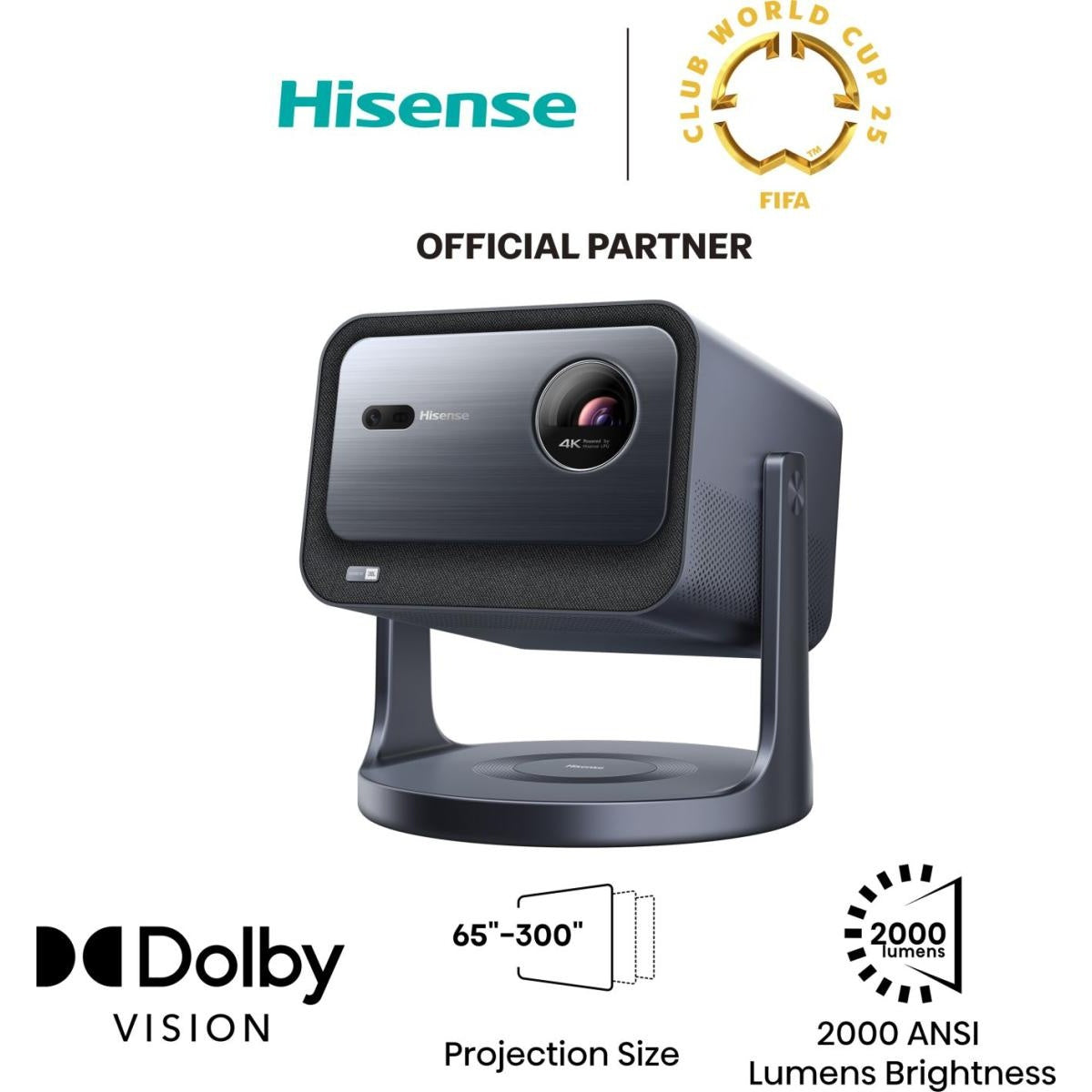 TV Hisense TV C2 | 65-300", Laser, 4K