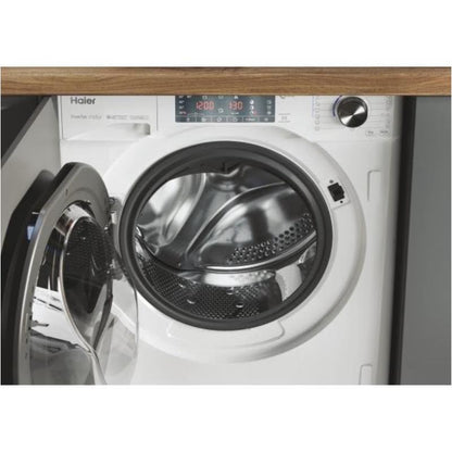Máquina de Lavar Roupa Haier HWQ90B416FWB-S | 9 Kg, 1600 RPM, Classe A