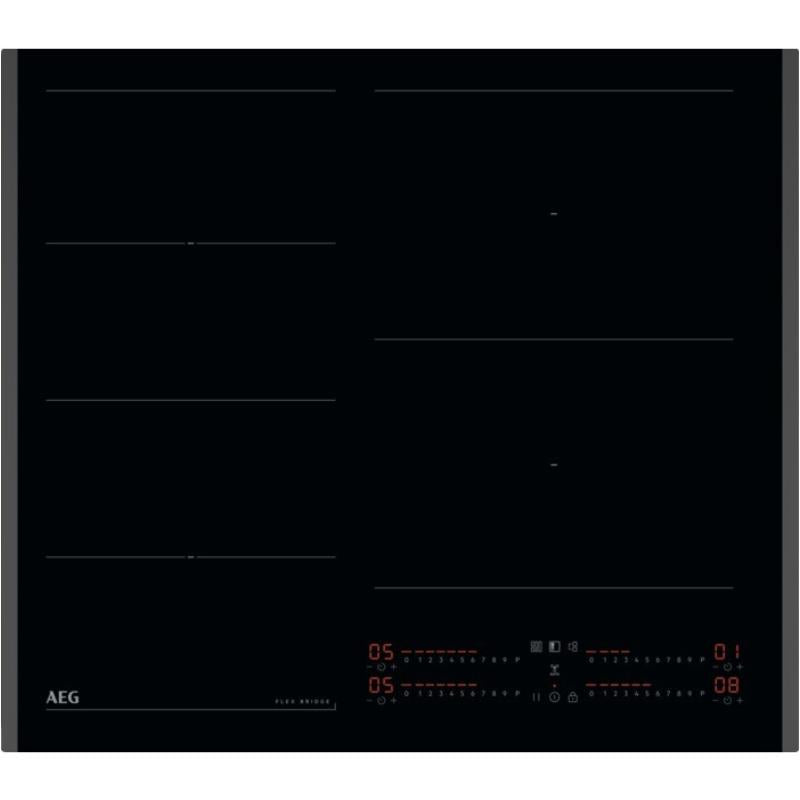 Placa de Indução AEG Ti64ig00fb | 4 zonas, FlexiPuente, Slider