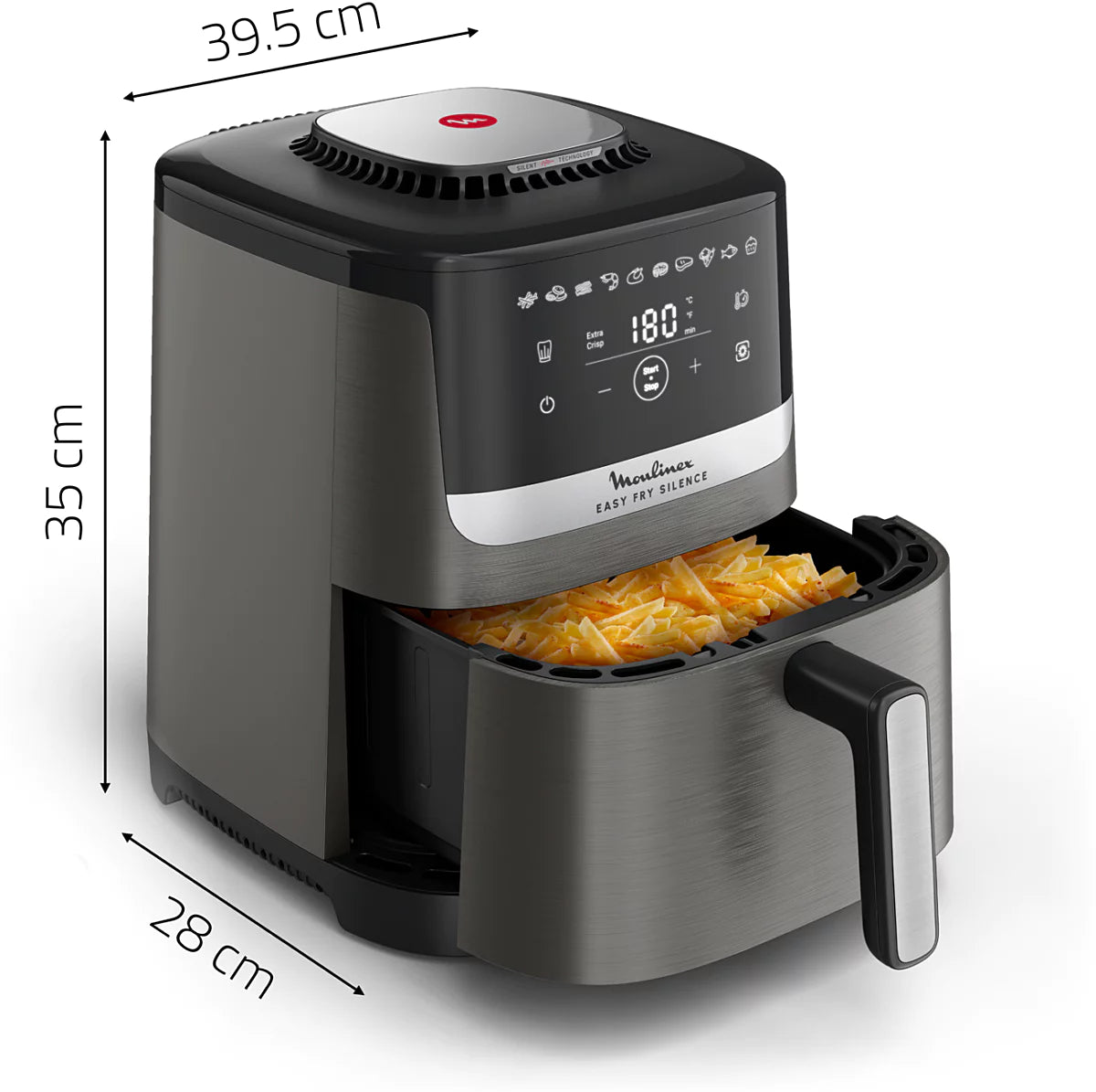 Fritadeira Moulinex EZ551HF0 | 5L, 1700W, Digital