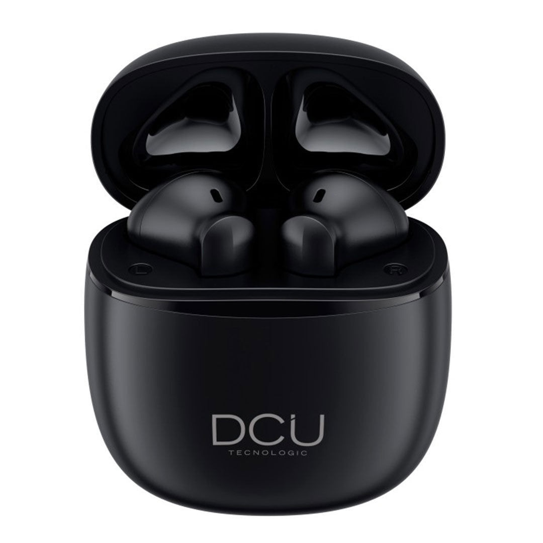Auriculares DCU Mini Mate | Bluetooth 5.1, Preto Mate, IPX4
