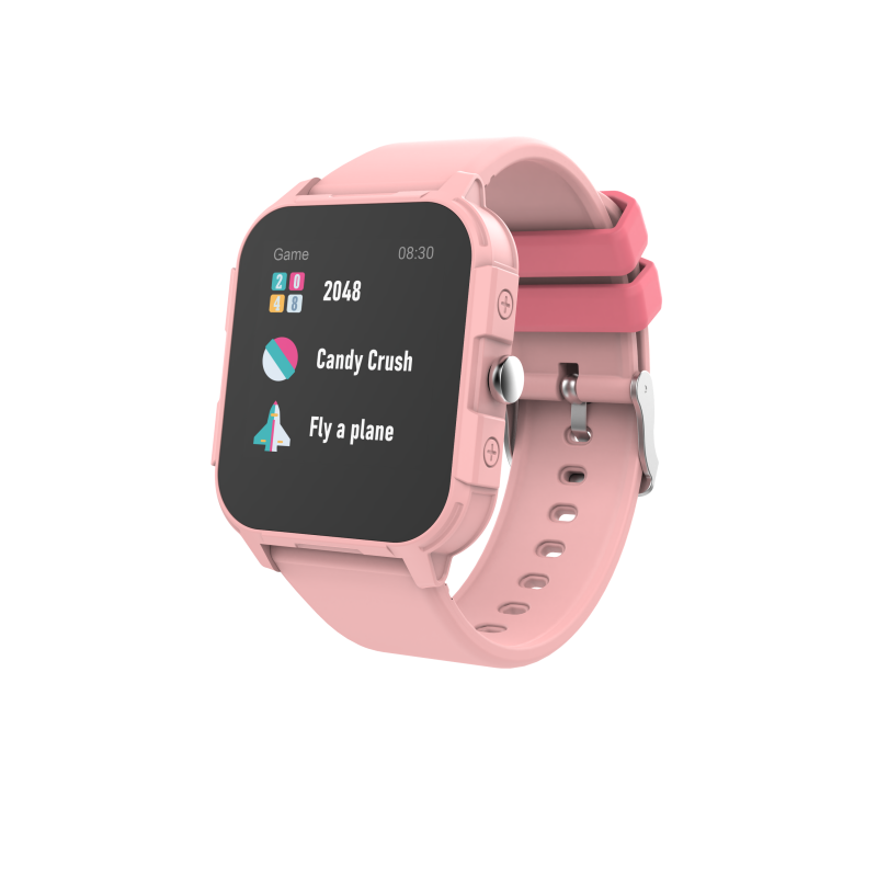 Smartwatch DCU Junior | Rosa, ecrã 1,44", IP68