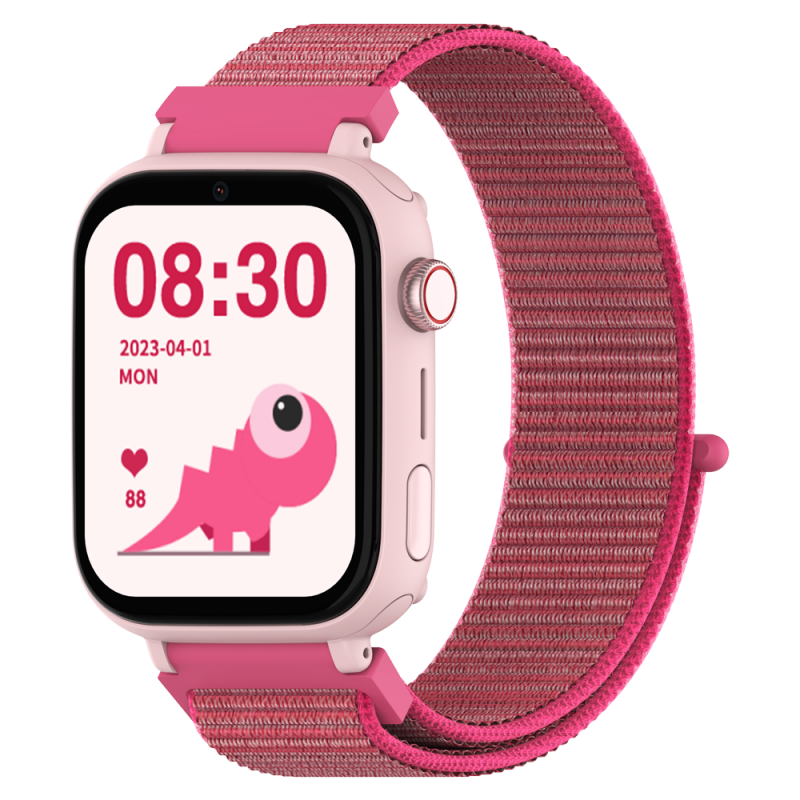 Smartwatch DCU Kids Pro GPS Rosa | Videochamadas, 4G