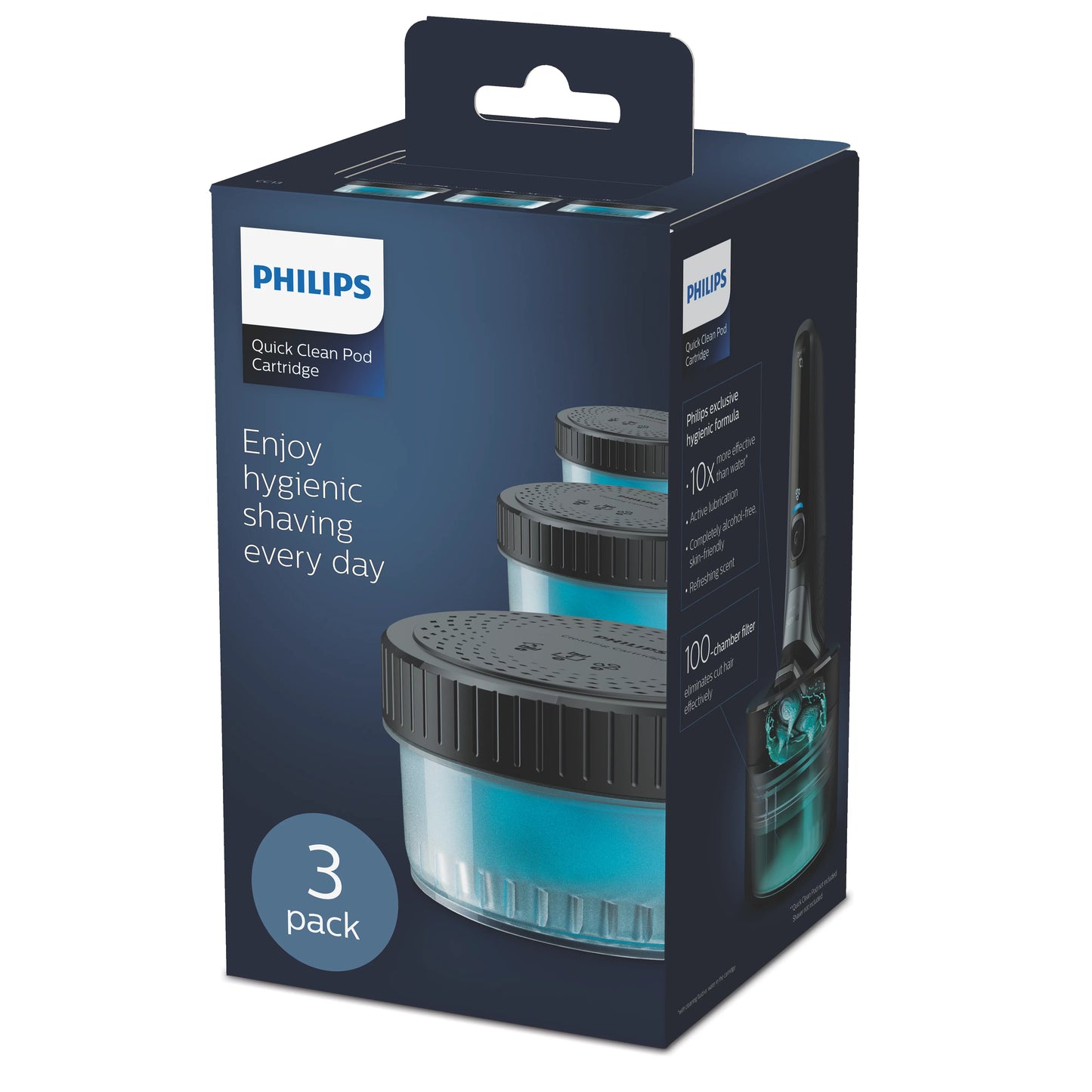 Kit de Limpeza Philips CC13/50 | 3 unidades, Quick Clean Pod