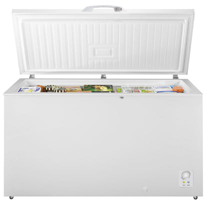 Arca Horizontal Hisense FT546D4AW1 | 420L, Função Dual, 27.5kg/24h