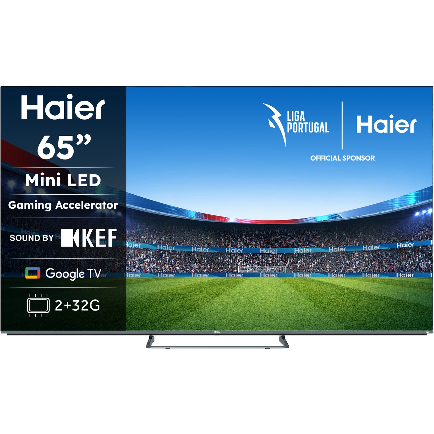 TV HAIER H65M80FUX | 65", Mini LED, 4K, Google TV