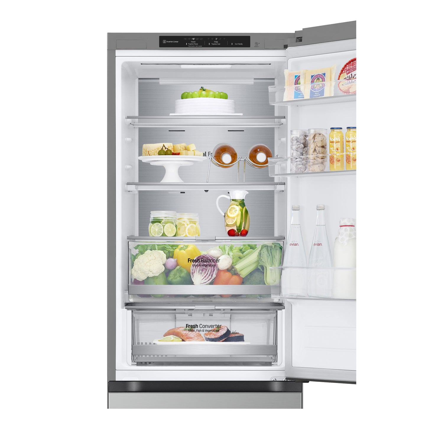 Frigorífico Combinado LG GBV7180CPY | 344L, No Frost, Classe C