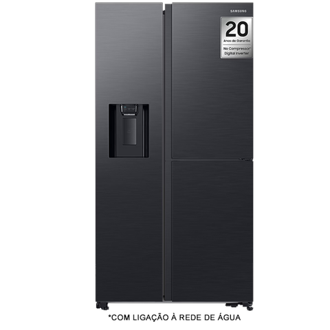 Frigorífico Side by Side Samsung RH65DG54R3B1EF | 628L, No Frost, Preto