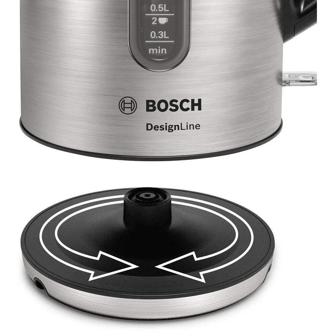 Jarro Elétrico Bosch TWK4P440 | 1.7L, 2400W, Inox