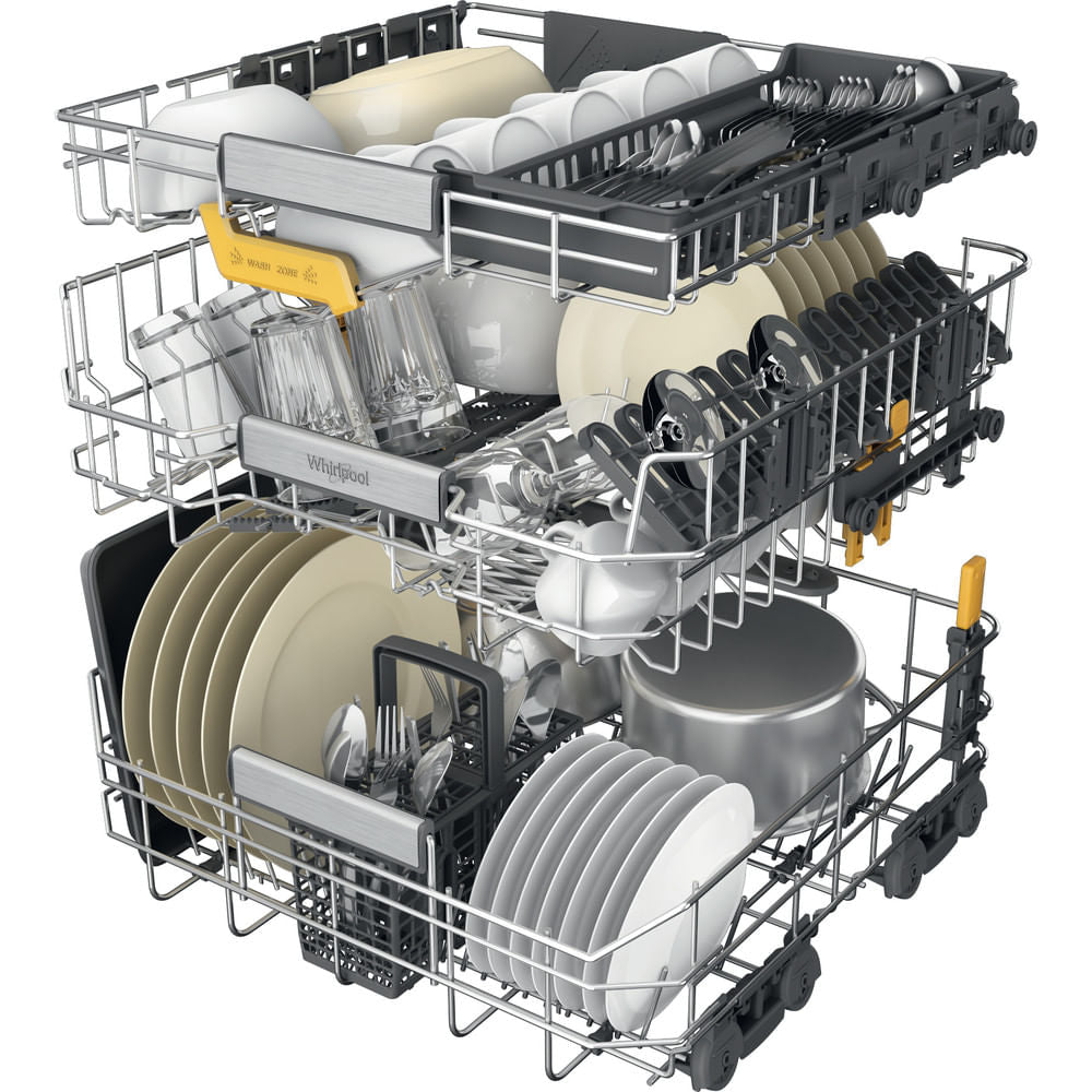 Máquina de Lavar Loiça Encastre Whirlpool WH8IA15AM3TUS0 | 15 talheres, A
