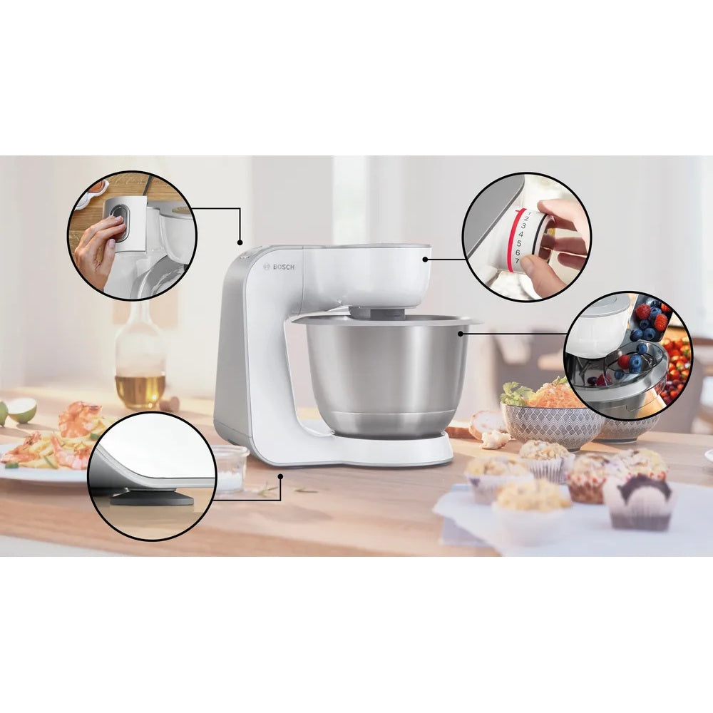 Robô de Cozinha Bosch MUM58200 | 1000W, 7 velocidades, 3.9L