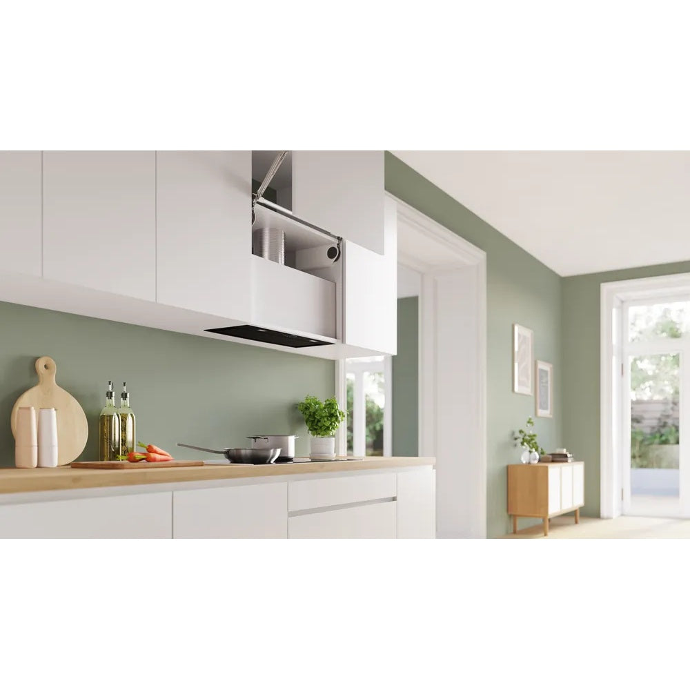 Exaustor Integrável Bosch DLN78PC60 | 590 m³/h, A++, LED, Preto