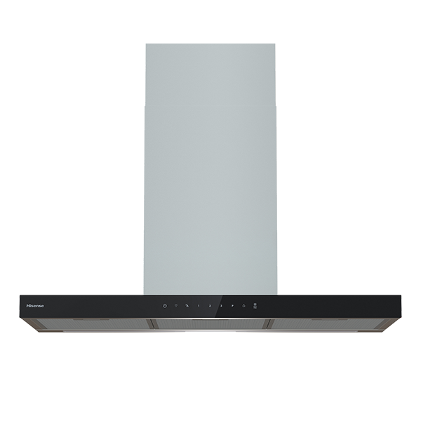 Chaminé HISENSE CH9T6226XGB | 90cm, Classe A+, Inox/Negro