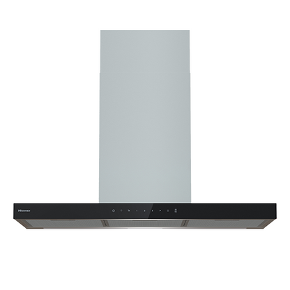 Chaminé HISENSE CH9T6226XGB | 90cm, Classe A+, Inox/Negro