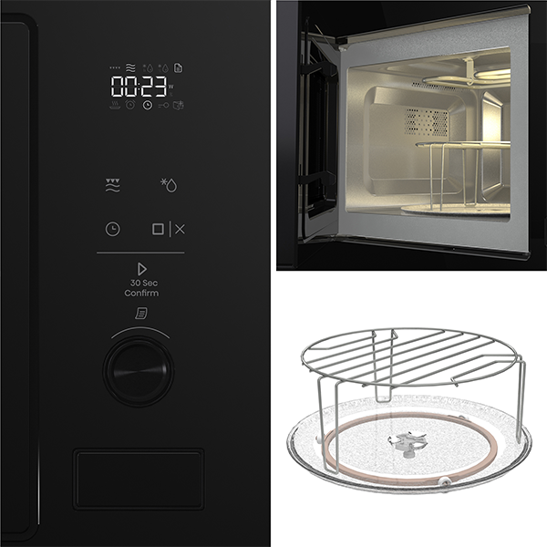 Micro-ondas Encastre HISENSE BIM320G52BG | 20L, 800W, Grill