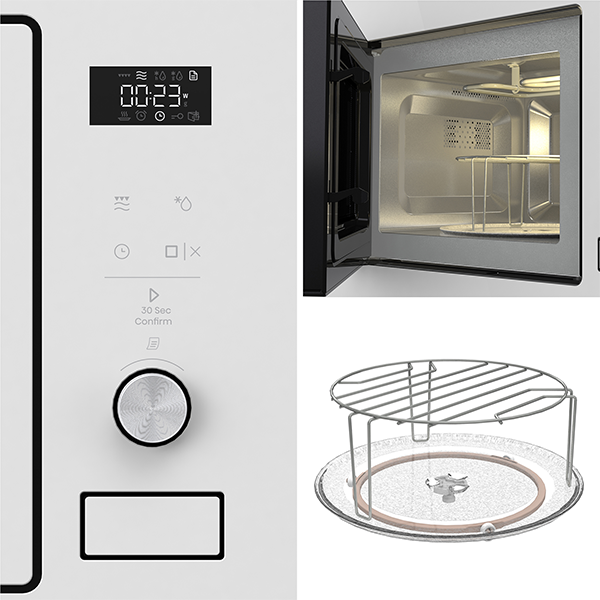 Micro-ondas Encastre HISENSE BIM320G52WG | 20L, 800W