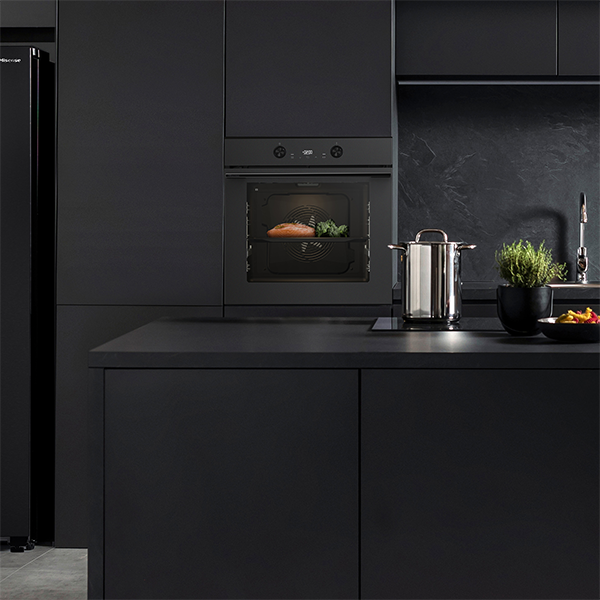 Forno Elétrico HISENSE BI64223EPMB | 77L, Pirolítico, A++