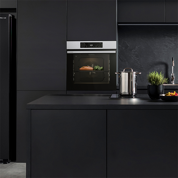 Forno HISENSE BI64223EPX | 77L, Pirolítico, A++