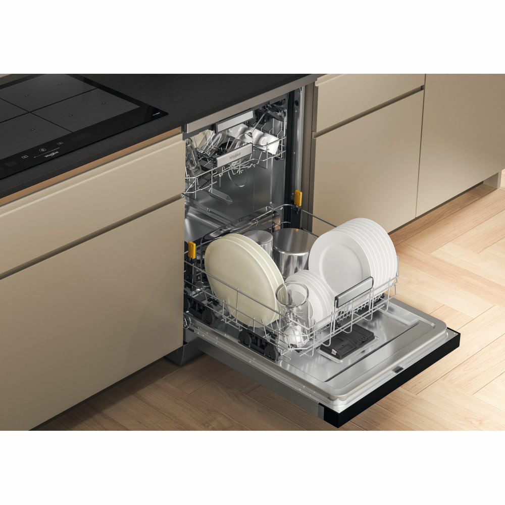 Máquina de Lavar Loiça Whirlpool W7FHS51X | 15 talheres, Classe B
