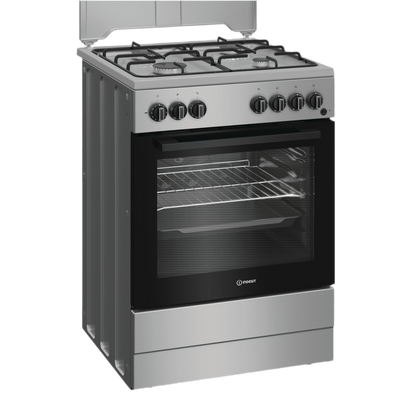 Fogão Indesit I6G3PMS | 4 Zonas, Forno Elétrico, 73L