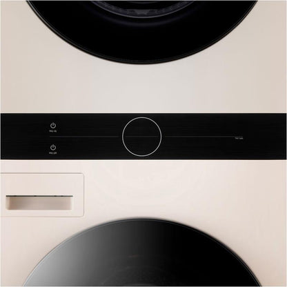 Máquina Lavar e Secar LG WashTower WT1210EEF | 12kg/10kg, Wi-Fi, Bege